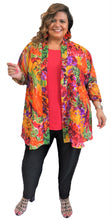 Load image into Gallery viewer, Floral Crepe Jacket