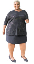 Load image into Gallery viewer, Sequin Plus Size Top