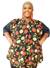 Load image into Gallery viewer, Pullover Floral Top
