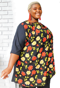 Pullover Floral Top