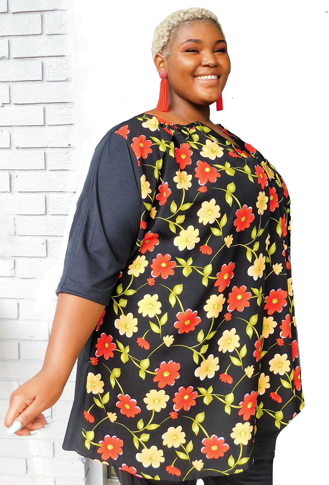 Pullover Floral Top