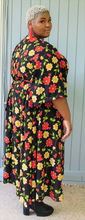 Load image into Gallery viewer, Beautiful Floral Wrap Dress