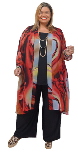 Chic Plus Size Duster