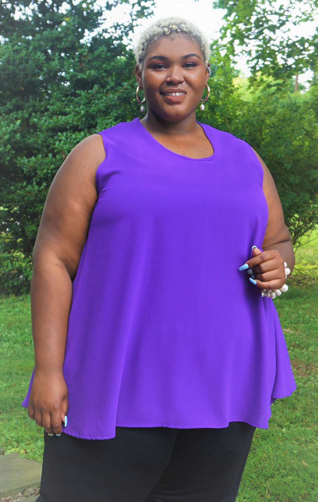 Vibrant Purple Shell