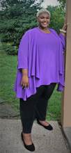 Load image into Gallery viewer, Purple Swing Dress